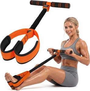 lot 20877 image: KUTIZE Multifunction Pedal Resistance Band with Handle, Upgraded Exercise Equipment with Soft Foot Pedal for Sit Up & Full-Body Home Gym Workouts, CoreABS Training, Pilates, Yoga & Physical Therapy