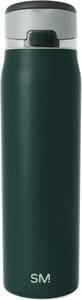 lot 20887 image: Simple Modern Mesa Loop Water Bottle with Covered Straw and Handle  30oz Cup Holder Friendly Insulated Stainless Steel Bottles for Travel, Sports and School  Glacier Pine