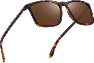 lot 20911 image: JIM HALO Polarized Driving Sunglasses Retro Square UV protection Classic Sun Glasses Men