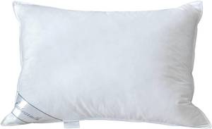 lot 20920 image: Goose Down Feather Hotel Collection Bed Pillow for Sleeping,100% Cotton Cover,Medium Firm,Soft Support Standard Size(20X26IN) 1 Pack