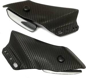 lot 21214 image: Motorcycle Rear View Mirror Wing Rearview Mirrors for Kawasaki Ninja 250 300 400 ZX-6R ZX-10R ZX-14R Z1000SX Adjustable Side Mirrors Accessories