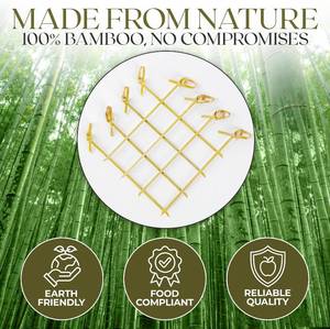 lot 21233 image: 100 Pcs Green Bamboo Skewers 4.7 Decorative Cocktail Picks, Appetizers Toothpicks, Fancy Drinks Stirrers, Wooden Sticks, Charcuterie Garnish, Fruit Kabob, Martini & BBQ Party Food