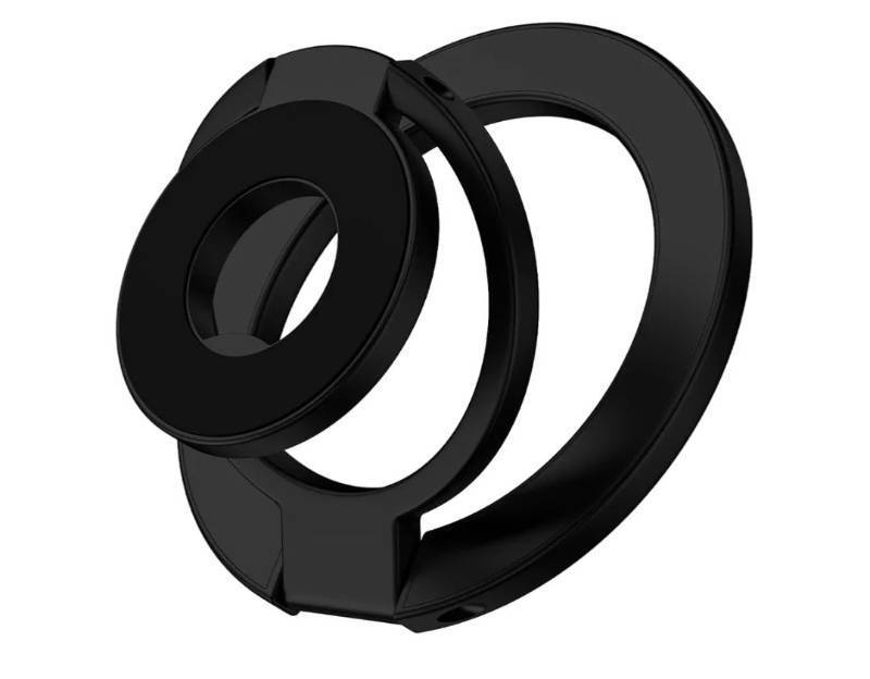 lot 63058 image: Magnetic Phone Ring Holder for Samsung Galaxy S26 S25 Ultra S25 S24 FE S24 Ultra, Removable Magsafe Phone Grip with Kickstand for iPhone 17 16e 16 Pro Max 16 Plus 15 14 Pro Max, Fit Magnetic Car Mount - Retail $8