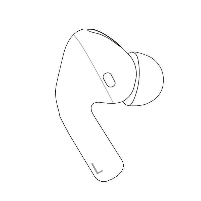 lot 63076 image: Replacement Earbud A2084 for Left Apple Airpods Pro 1st Gen Earbud, Compatible with AirPod Pro Charging Case A2190, A2083, Single Left Ear Side Only(A2084) - Retail $57