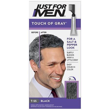 lot 63022 image: Just for Men, Touch of Gray (Black) - Retail $11