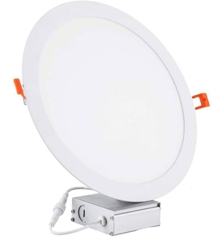 lot 27289 image: LED Recessed Ceiling Light with Driver - Retail $15