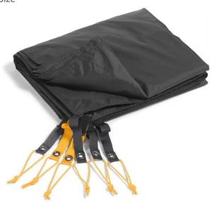 lot 17164 image: THE NORTH FACE Wawona 6 Footprint - Water Repellent Ground Cover for 6-Person Camping Tent, Asphalt Grey, One Size. VISIBLE USE. NO RIPS. - Retail $80