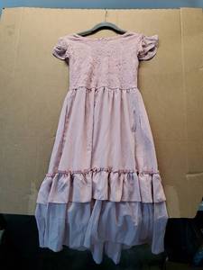 lot 17172 image: Pink Long Dress 12-13Y (Small)