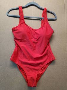lot 17197 image: Red One-Piece Swimsuit M - Retail $20