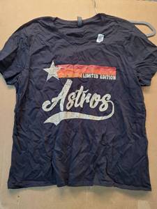 lot 17198 image: Houston Astros Limited Edition Graphic T-Shirt 2XL - Retail $15