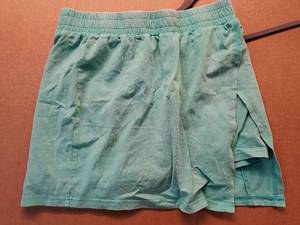 lot 17199 image: Teal Elastic Waist Casual Skort M - Retail $8