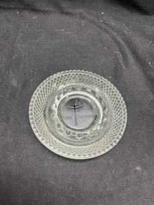 lot 873 image: Four Seasons Hotel Glass Ashtray with Tree Logo