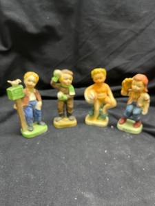 lot 934 image: Set of 4 Child Figurines
