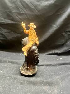 lot 984 image: Avon Bucking Bronco Excalibur After Shave Bottle