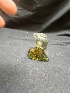 lot 997 image: Avon Sweet Honesty Deer Cologne Bottle