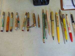 lot 3230 image: Advertising and Bullet Pencils