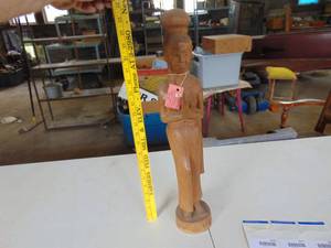 lot 3276 image: Wooden Figurine -