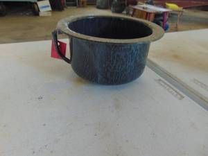 lot 3292 image: Large Enamelware Boiler