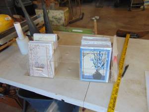 lot 3301 image: Vintage Cook Books and Assortment of Cards