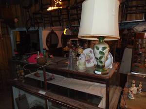 lot 3353 image: All Items on Top of Display Case