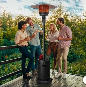 lot 20669 image: Fire Sense Stand-Up Propane Patio Heater - Retail $120
