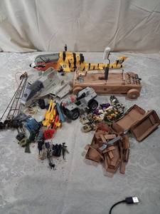 lot 6 image: GI Joe Action Figure Collection with Vehicles and Accessories