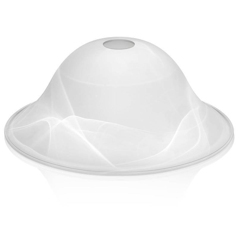 lot 2050 image: Huquary Lamp Shades for Floor Lamps Glass Lamp Shade Lamp Elegant Cover Light Fixture Shade Light Fixture Replacement(Stylish White,12.2 x 4.92 x 1.65 Inch) Retail $39.82
