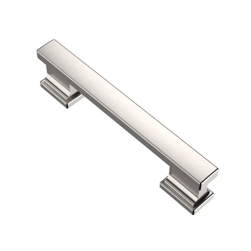 lot 2083 image: 10 Pack Brushed Satin Nickel Cabinet Pulls, 3-34 Inch(96mm) Hole Centers Kitchen Cabinet Handles for Cabinets and Drawers AL3061SN Retail. $41.99