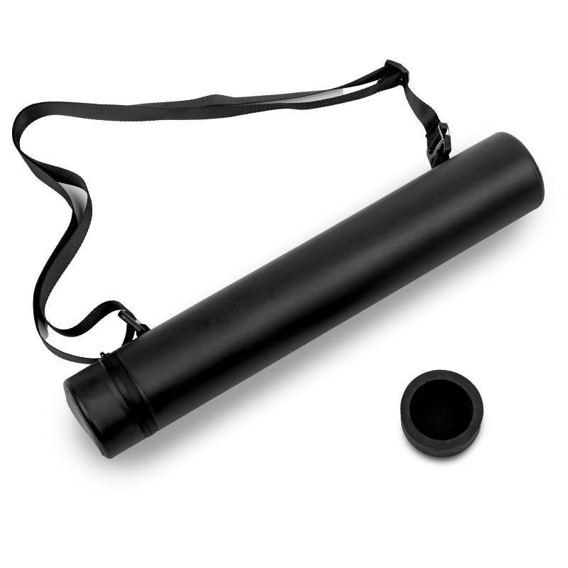 lot 2104 image: MTG Playmat Tube with Waterproof Zipper and Adjustable Shoulder Strap, TCG Playmat Case, Store Your Card & RPG Playmats Better- for Pokemon Yugioh Magic The Gathering DND, Fits 14 and 15 Playmats