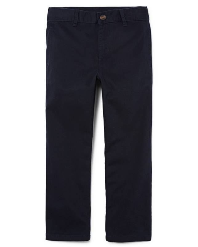 lot 2111 image: The Childrens Place Boys Stretch Chino Pants,New Navy Single,5S - Retail $15