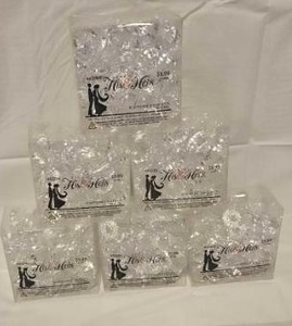 lot 102 image: Studio His &amp Hers Diamond Confetti Set of 6 Boxes