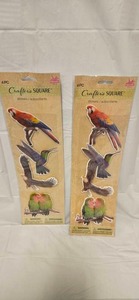 lot 133 image: Crafters Square Bird Sticker Packs - Set of 2&nbsp