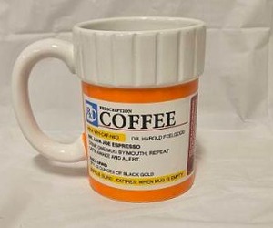 lot 135 image: Prescription Coffee Mug