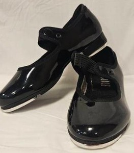 lot 191 image: Techno Tap Childrens Patent Tap Shoes Size 11M