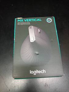 lot 1030 image: Logitech MX Vertical Advanced Ergonomic Wireless Mouse - Retail $69