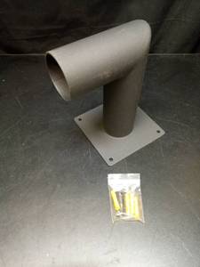 lot 1053 image: Grill Mounted Chimney Bracket with Mounting Hardware - Retail $15