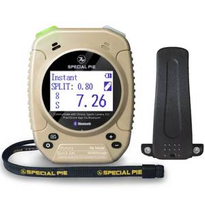Shot Timer with Belt Clip -2025 Upgraded Shot Timer for Shooting Competition, Dry Fire Practice, Bluetooth Connect, Auto Backlight & Loud Buzzer, Ideal for IPSC, IDPA, USPSA - Retail: $140