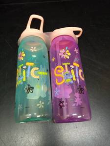 lot 1156 image: Disney Lilo & Stitch Water Bottles Set of 2 - Retail $12