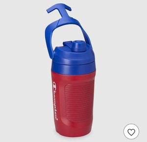 lot 4005 image: 2 PACK - Champion Game-Ready Chug Bottle 40oz - Red - Retail $30