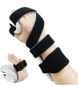 lot 4008 image: OSK Soft Functional Resting Hand Splint with Finger Separator,Stroke Hand Brace By Restorative Medical,Wrist Brace For Carpal Tunnel,Immobilizer Muscle Atrophy Rehabilitation(Right,Small) - Retail $20