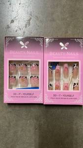 lot 4088 image: 48 Piece Press On Nails - Retail $10