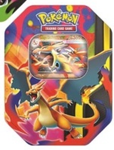 lot 4172 image: Pokemon TCG Mega Charizard Tin - Retail $60