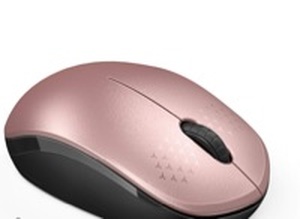 lot 4181 image: seenda Wireless Mouse, 2.4G Noiseless Mouse Portable Computer Mice for PC, Tablet, Laptop, Notebook - Rose Gold&Black - Retail $14