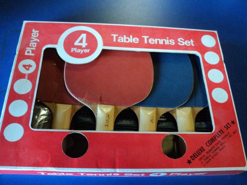 lot 4316 image: New Old Stock 4- Player Table Tennis set
