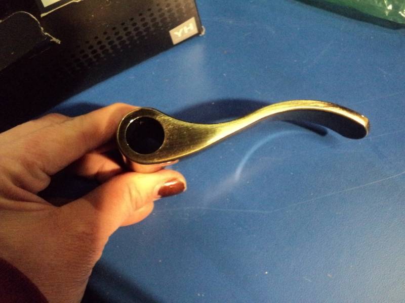 lot 4432 image: (1) Assa Abloy Nottingham Interior Privacy Lever 2-38 RC, antique bronze color