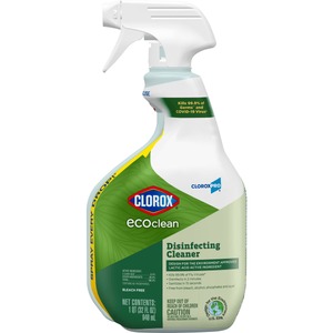 lot 485 image: Clorox CloroxPro EcoClean Disinfecting Cleaner Spray Bottle  32 Oz