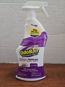 lot 486 image: OdoBan RTU Odor Eliminator  Lavender Scent  32oz Spray Bottle