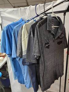 lot 568 image: Mens Nice Pullover Shirts LG to XL