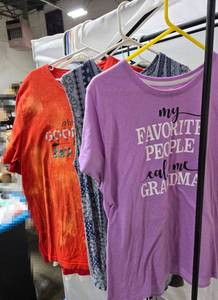 lot 569 image: Womens T-Shirts 2XL and 3XL,some are just for work