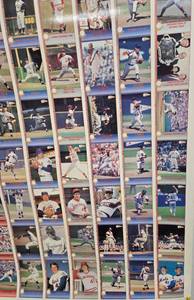 lot 644 image: Tom Seaver Pacific Trading Cards Uncut Sheet Set Series 1, has a few water marks